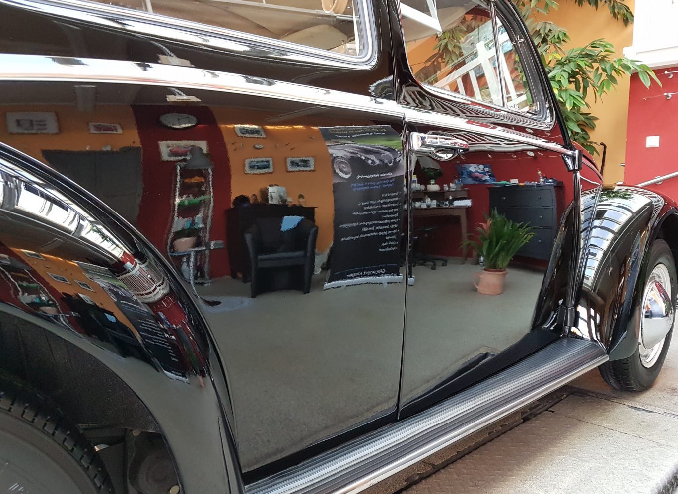 VW Käfer nach Aufbereitung und Ceramic-Beschichtung – Bild 4