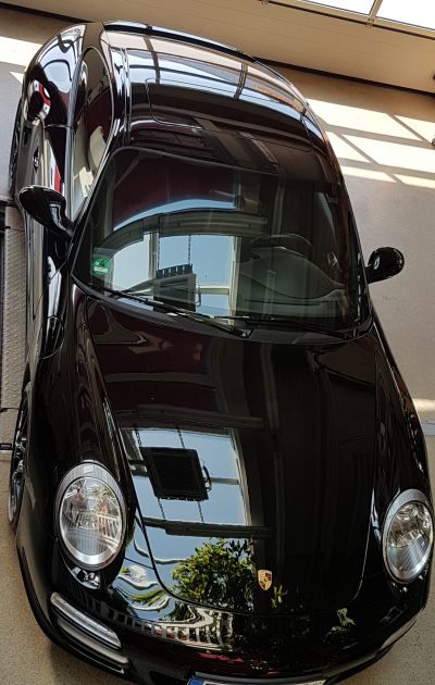 Porsche 911 Coupé nach Lackaufbereitung